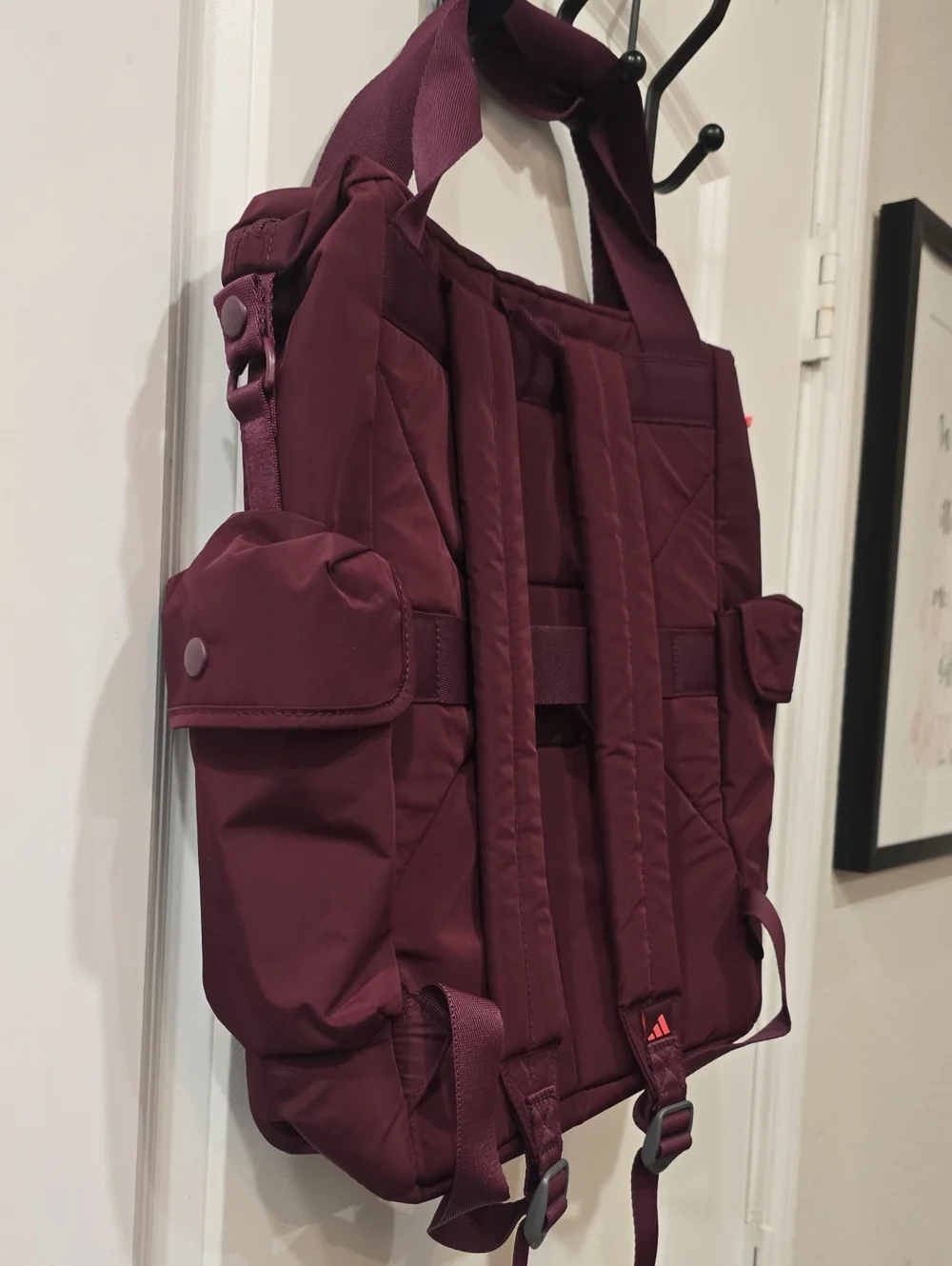 Adidas Saturday 2 Backpack- Burgandy